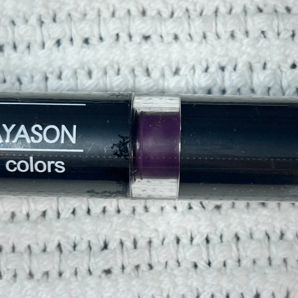 TEAYASON Fun Colors Dark Purple Matte Lipstick 2 Tubes